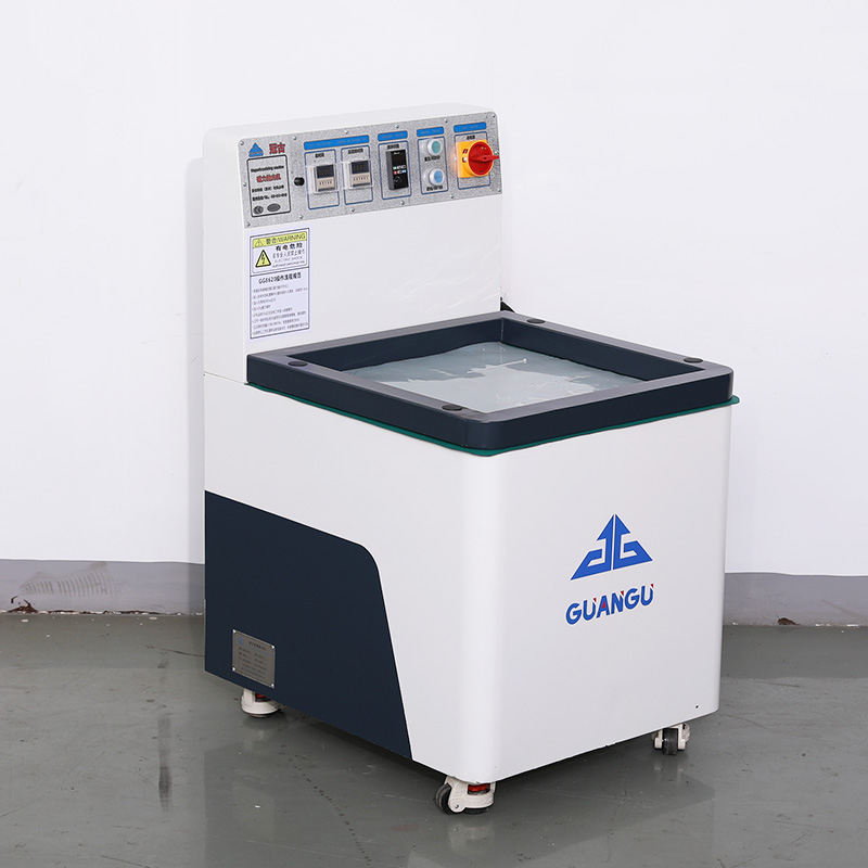 Magnetic polishing machine